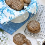 Almond Garbanzo Flour Cookies-gluten free