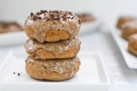 Chocolate Chip Cookie Dough Glazed Doughnuts IMG_0743