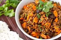 Carrot Raisin Spelt Berry Salad with Cumin and Cilantro IMG_2787