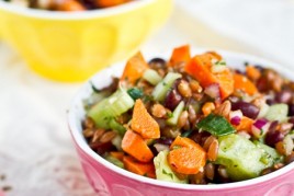 Back On Track II Cilantro Lime Spelt Berry Salad IMG_4363-2