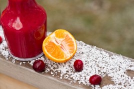 Holiday Salad with Cranberry Apple Orange Vinaigrette IMG_4545