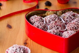 Dark Chocolate Cherry Walnut Truffles IMG_7346