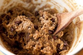 Vegan Cookie Dough Freezer Fudge IMG_7515