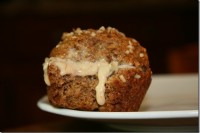 Vegan Peanut Butter Banana Bomb Muffins IMG_2597