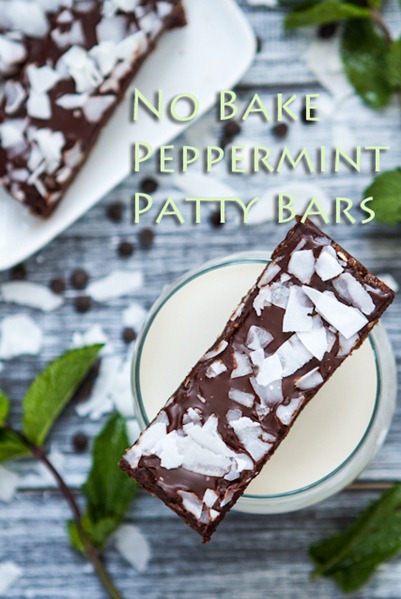 Vegan No Bake Peppermint Patty Bars-3126a