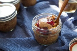 Portable Baked Oatmeal – Snack Size! Plus, 10 Other On the Go Snack Ideas baked oatmeal-3629