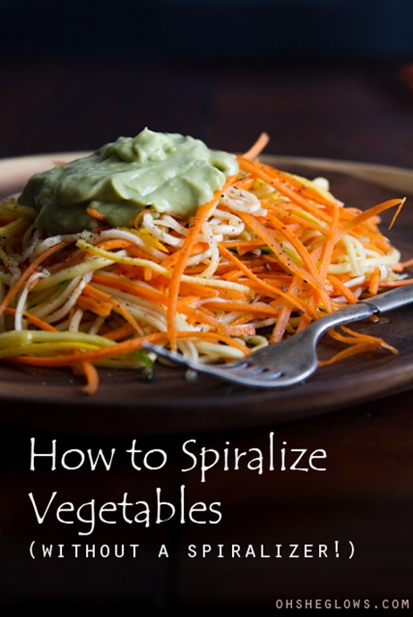 how to spiralize vegetables-4363