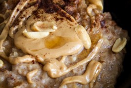 Early Morning Peanut Butter Banana Oatmeal peanut butter banana oatmeal-4967