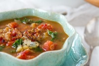 Spiced Red Lentil, Tomato, and Kale Soup red lentil tomato soup-7710