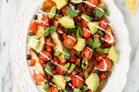 Black Bean and Potato Nacho Plate potatoandblackbeannachos-3297