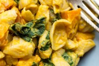 Smoky Butternut Squash Sauce with Pasta and Greens veganmacandcheese-1909-2