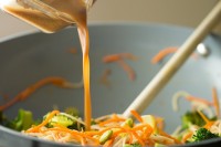 Speedy Veggie Noodle Bowl with Homemade Teriyaki Sauce