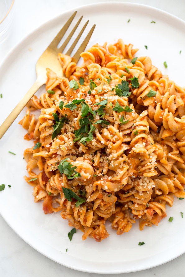 Adriana’s Fave 10-Minute Pasta (toddler-friendly)
