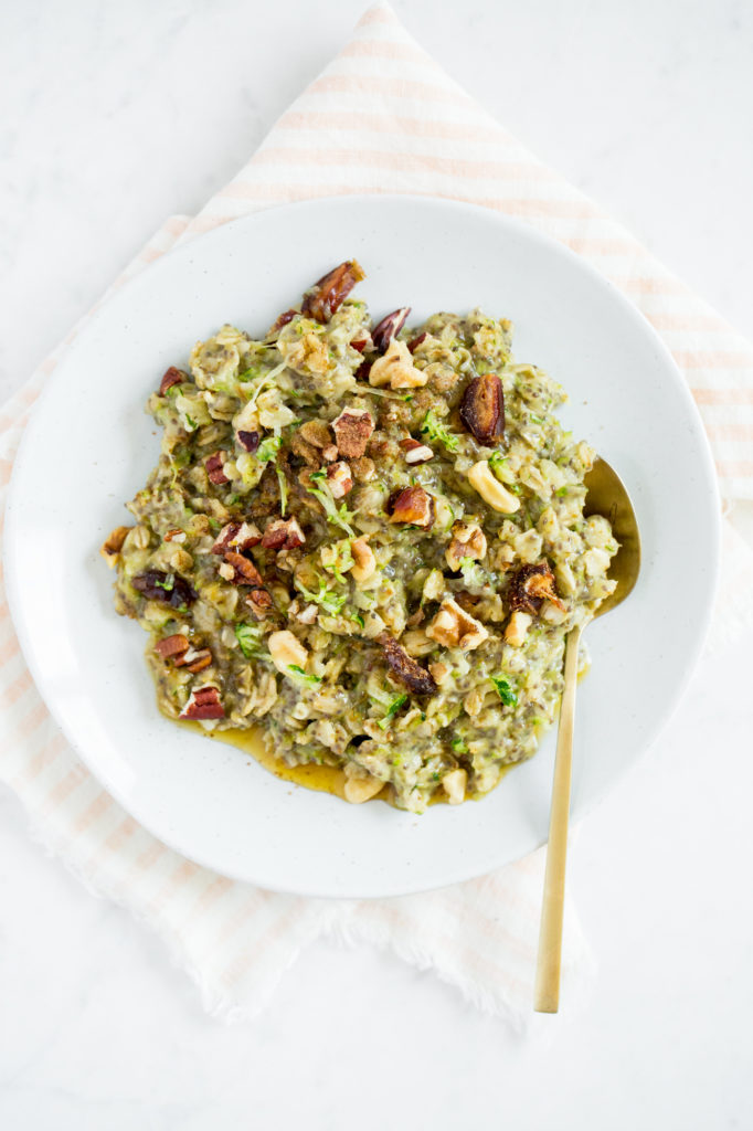 Zucchini Bread Oatmeal