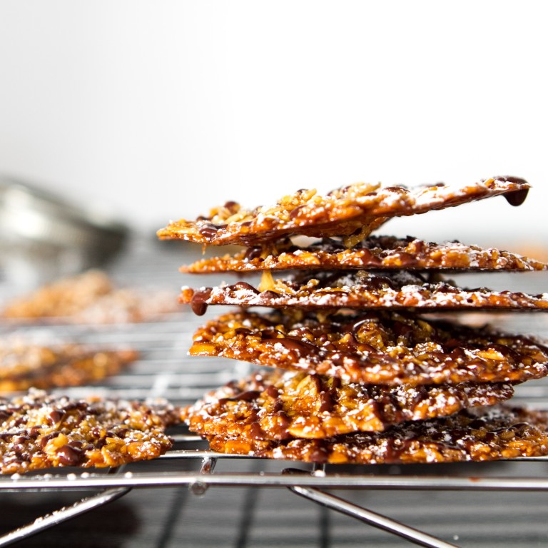 Vegan & Gluten-Free Florentines (almond lace cookies) – Oh She Glows