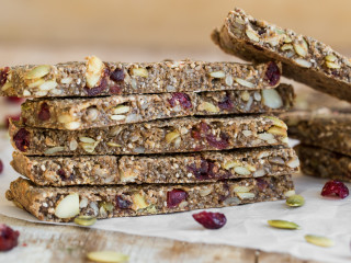 Soft + Chewy Baked Granola Bars