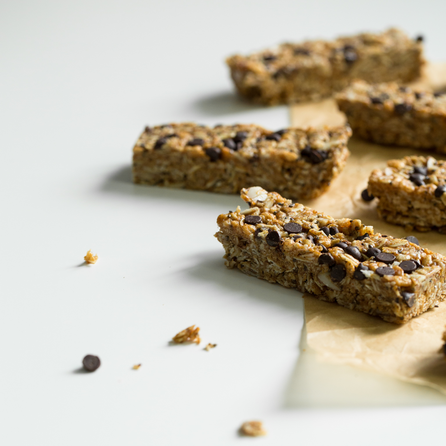 No-Bake Almond Joy Granola Bars