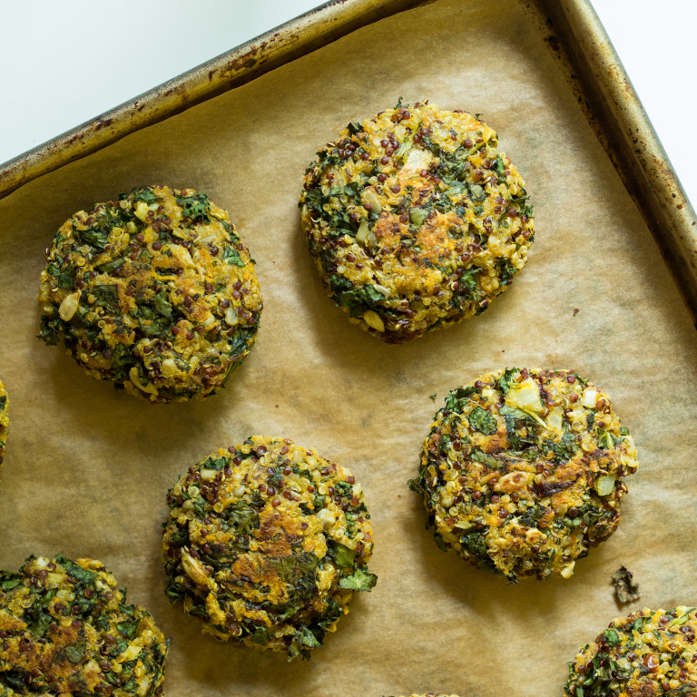 Cauliflower, Potato and Quinoa Patties Recipe - NYT Cooking