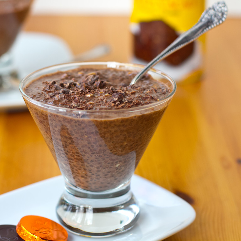 Healthy chocolate online pudding