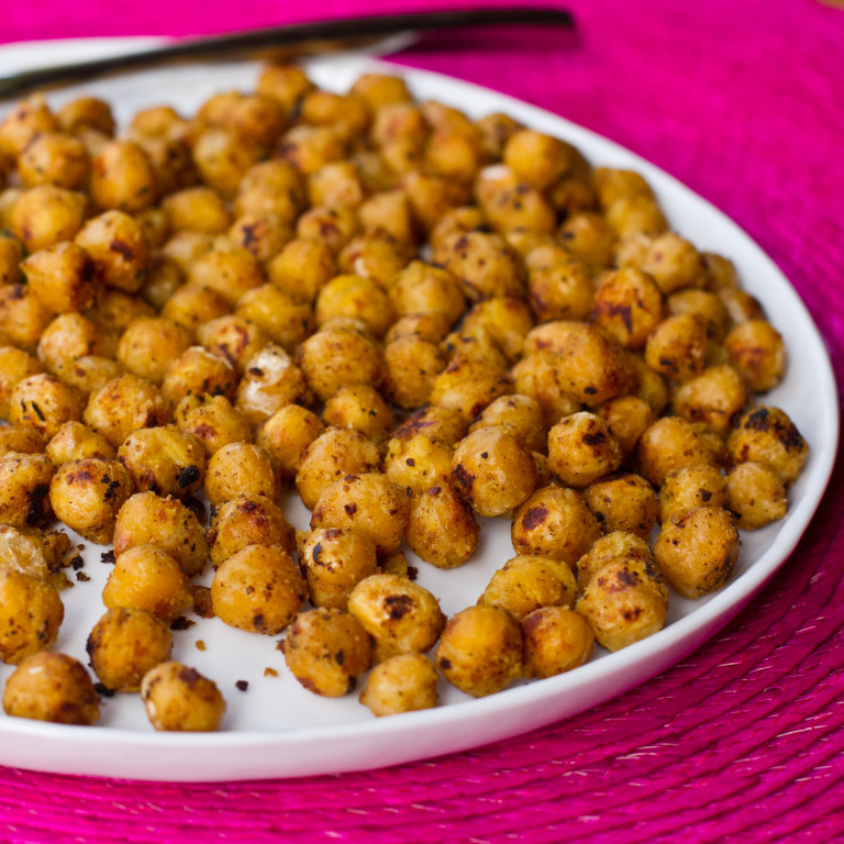 “Battered” Fried Chickpeas & Chickpea Basil Pesto – Oh She Glows