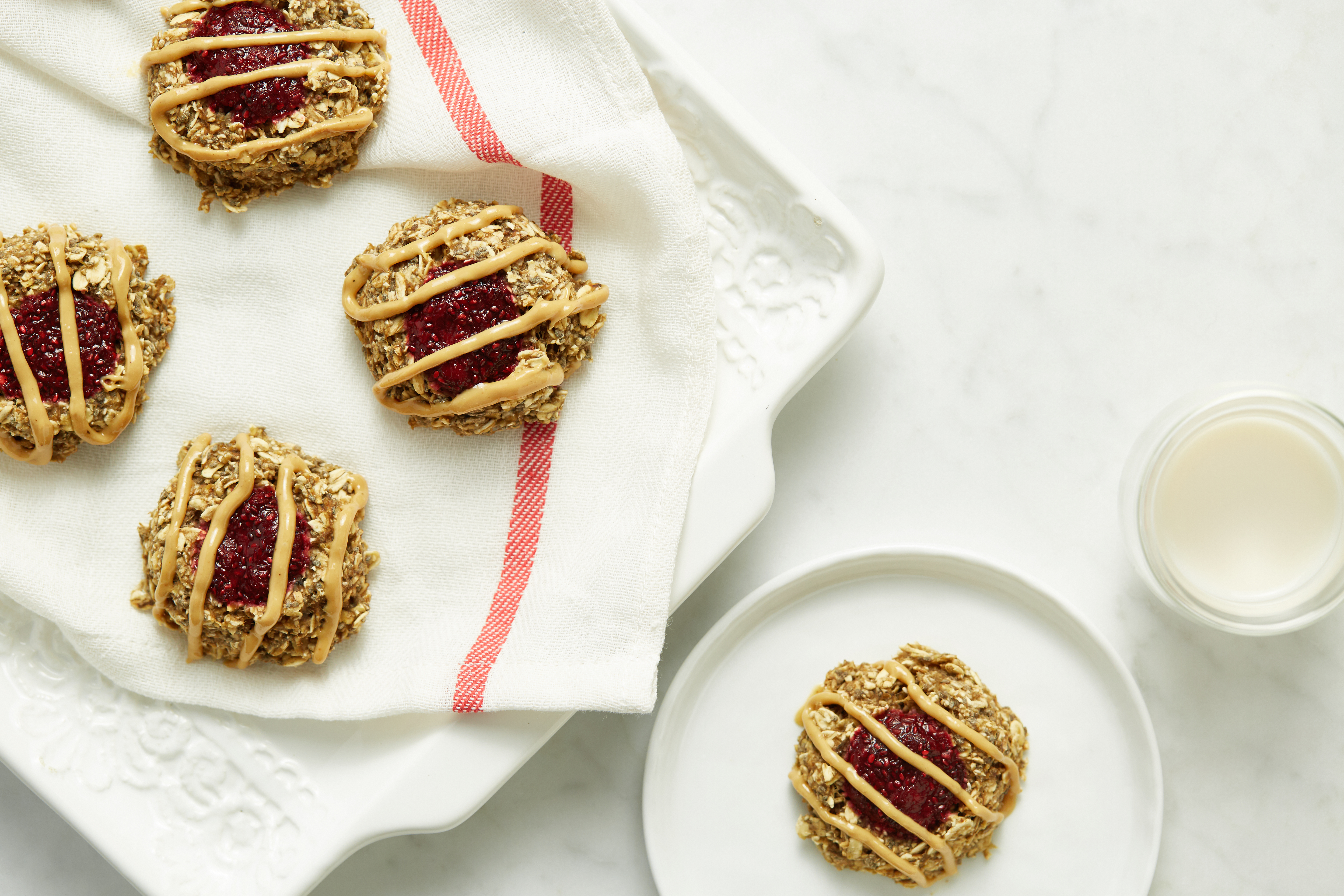 Flourless Thumbprint Breakfast Cookies-image
