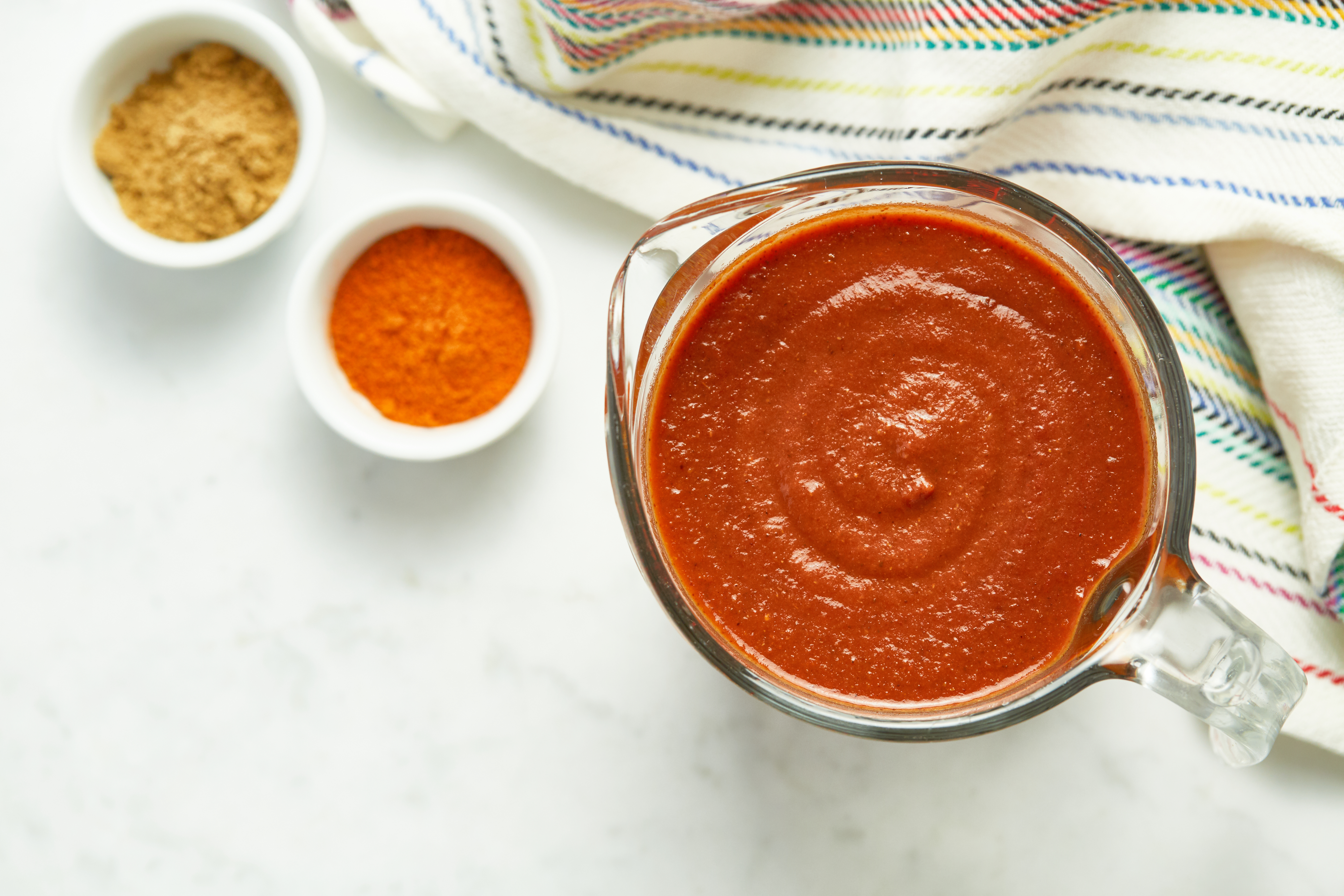 5 Minute Blender Enchilada Sauce Recipe - Pinch of Yum