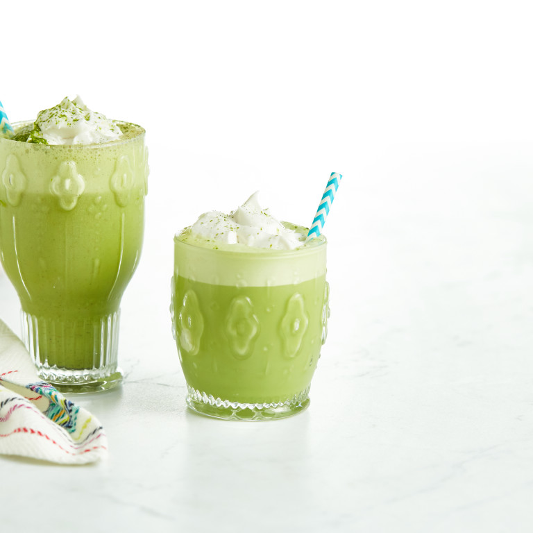 Matcha with vanilla recipe