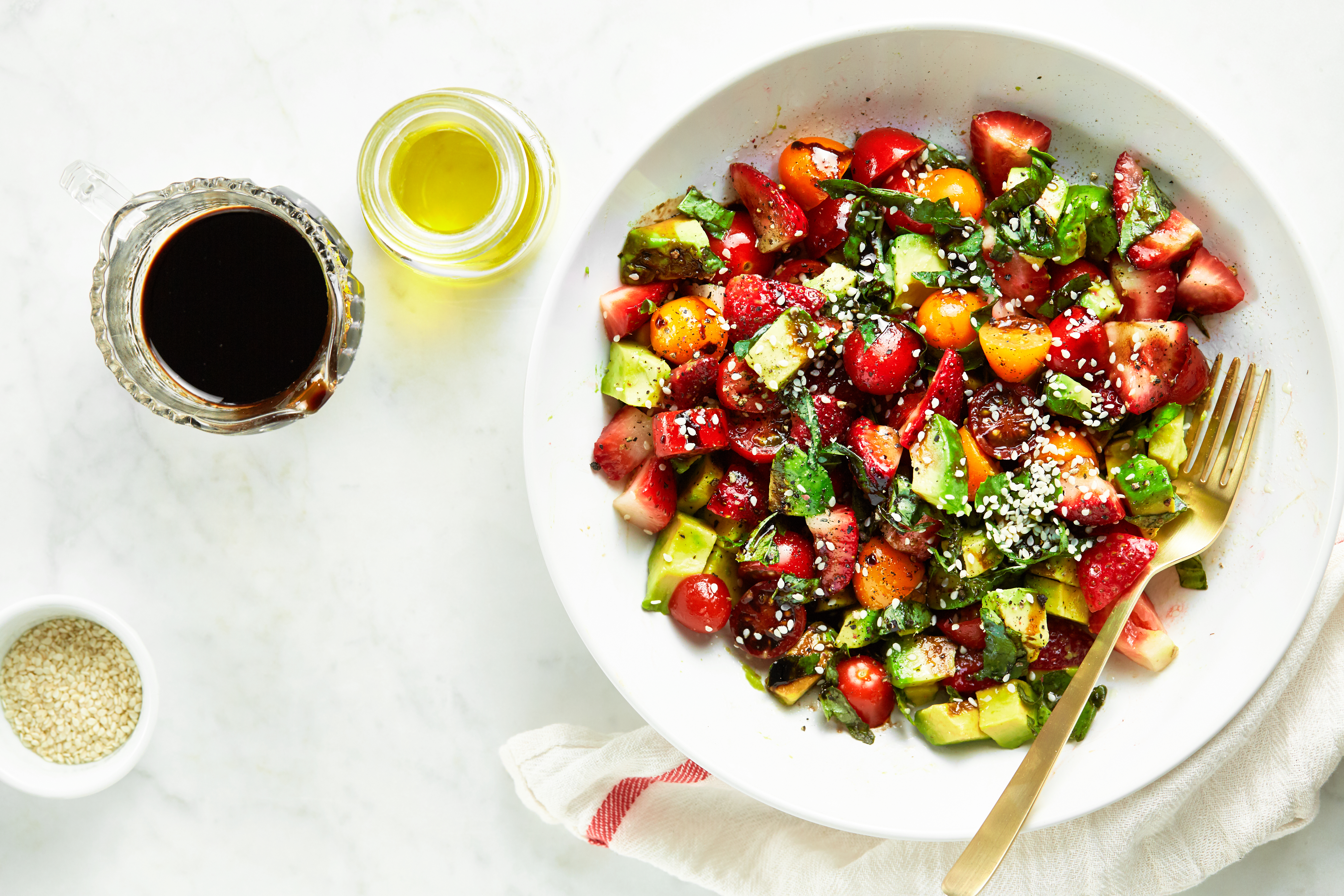 Avocado Strawberry Caprese-image