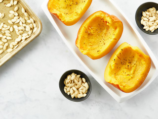 How to Roast Pumpkin and Seeds