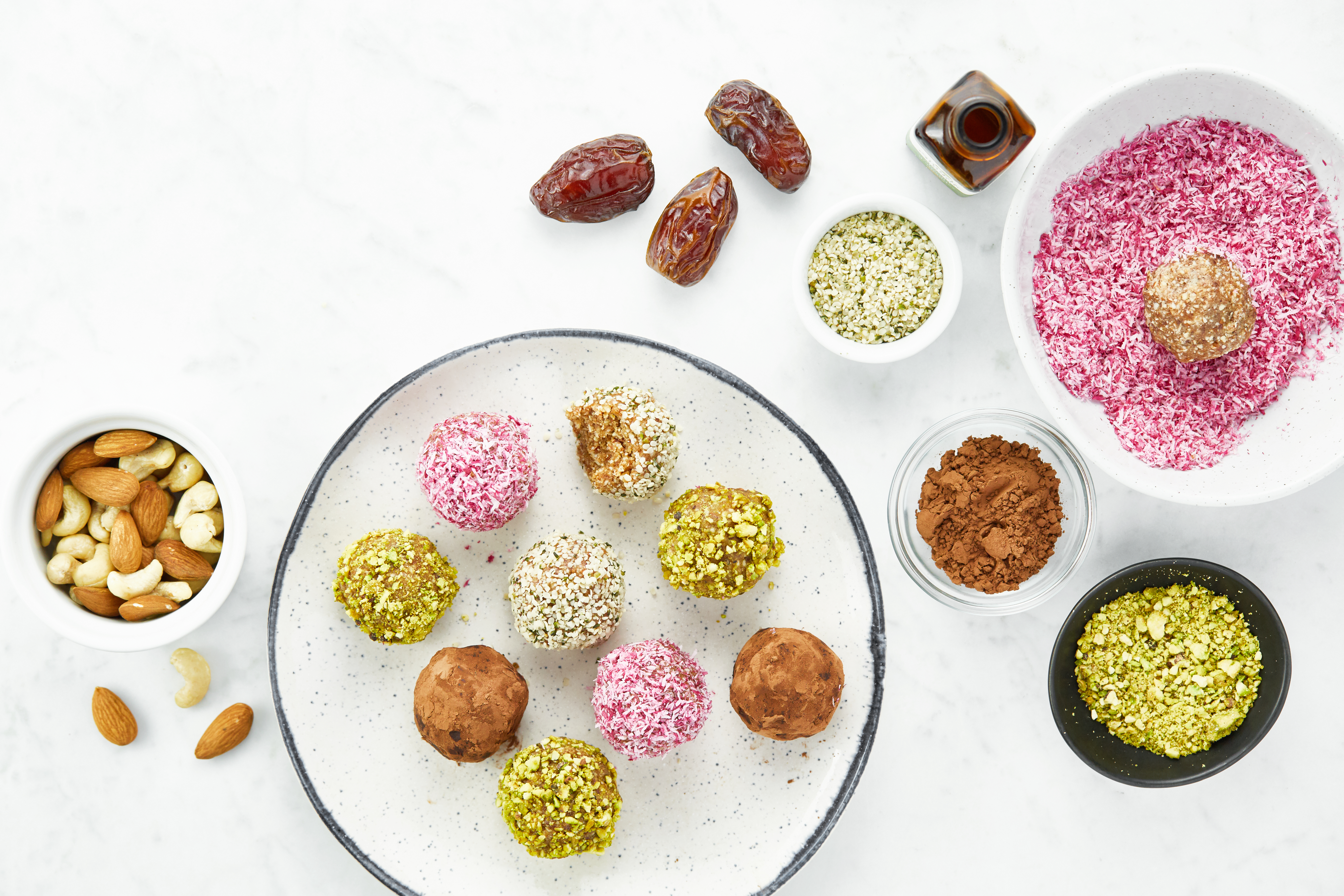 Triple Almond Energy Balls-image