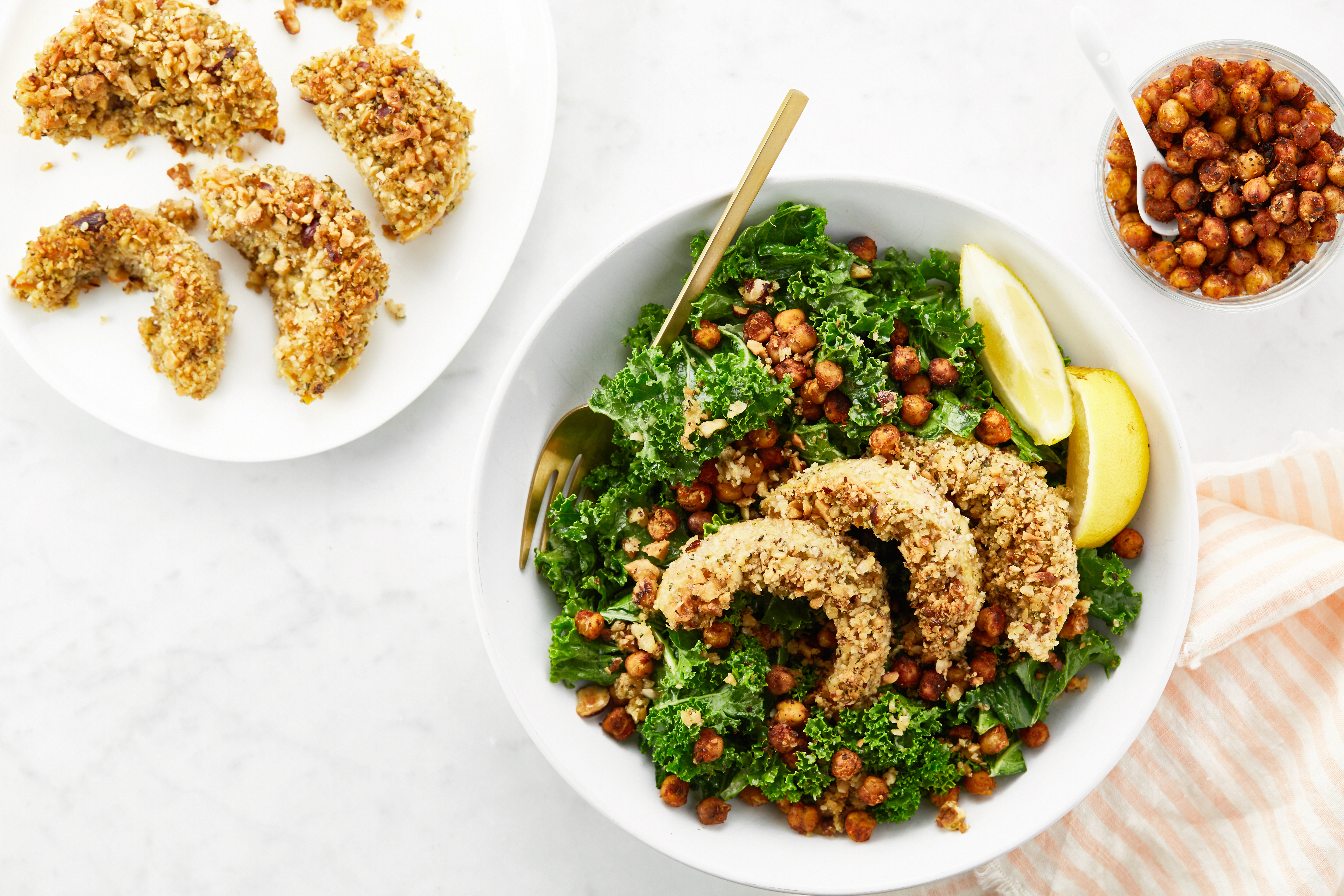Nutty Crusted Butternut Squash Bowl-image