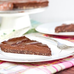 Chilled Double Chocolate Torte: The No-Bake Version