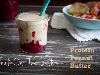 Fruit-On-The-Bottom Protein Peanut Butter