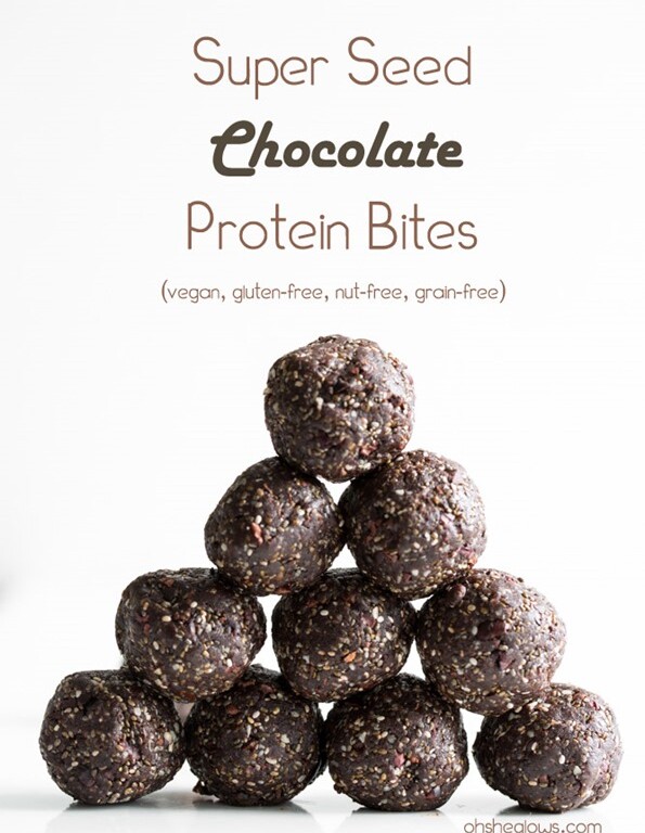 Chocolate Protein Balls, Vegan, gluten free
