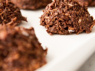 No Bake Chocolate Macaroons