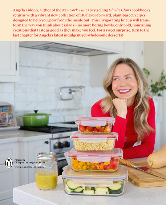 Oh She Glows Salads Cookbook Back Cover