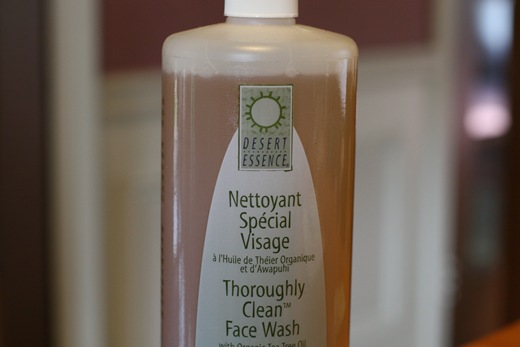 Desert essence store face wash