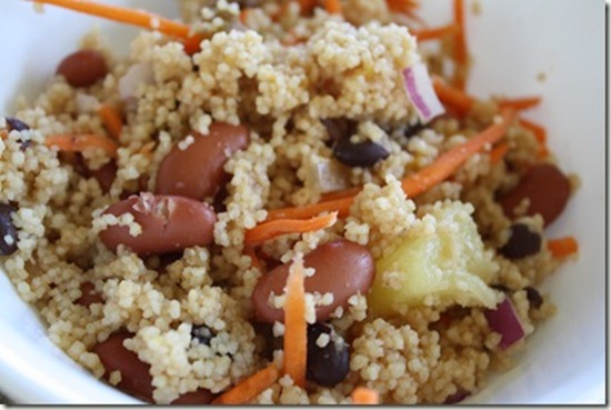 peach salsa couscous