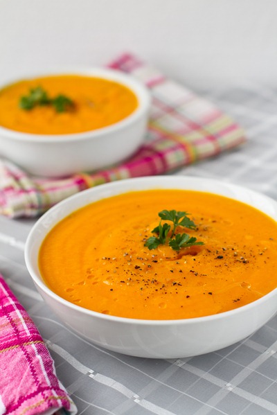 Carrot Ginger Soup - May I Have That Recipe?