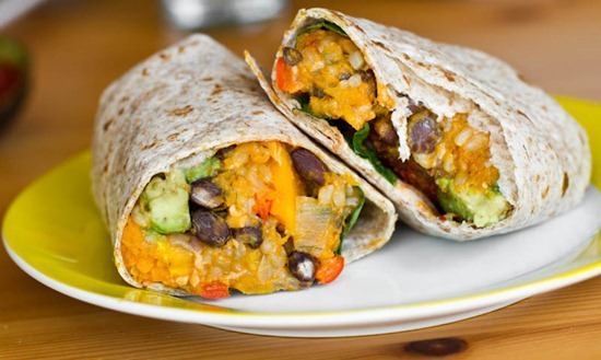 Black Bean and Butternut Squash Burritos – Oh She Glows