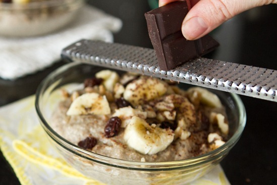 Playing with Flour: Toasted steel-cut oatmeal with brûléed bananas