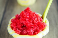 Summer Fever Strawberry Lime Granita…just 4-ingredients! IMG_0494