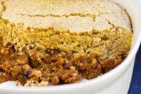 Pumpkin Maple Baked Bean Cornbread Casserole IMG_2692
