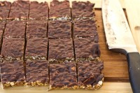 Last Minute Protein Energy Bars & Creamy Holly Nog Smoothie IMG_4728