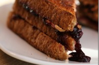 Grilled Cashew Butter and Blueberry Sandwich IMG_5618