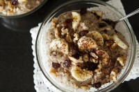 Gooey Banana Bread Batter Instant Steel-Cut Oatmeal IMG_9928