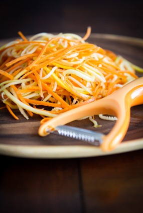 Stop spiralizing zucchini — a peeler works better