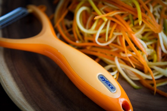 Stop spiralizing zucchini — a peeler works better