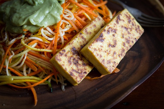 zucchini noodles with julienne peeler