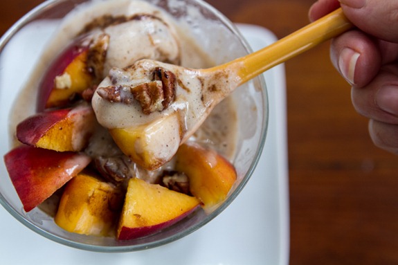 peaches and cream with balsamic reduction-3586